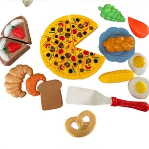 Colorful Play Food Set for Kids